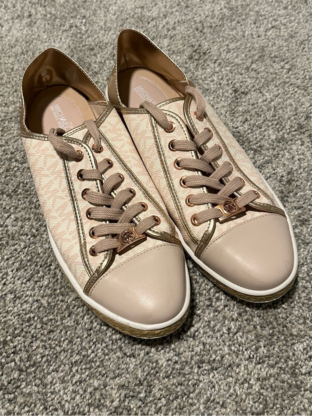 Michael Kors Woman's Kristy Slide Cap Espadrille Sneakers